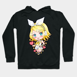 V4X Orange Virtual Idol Hoodie